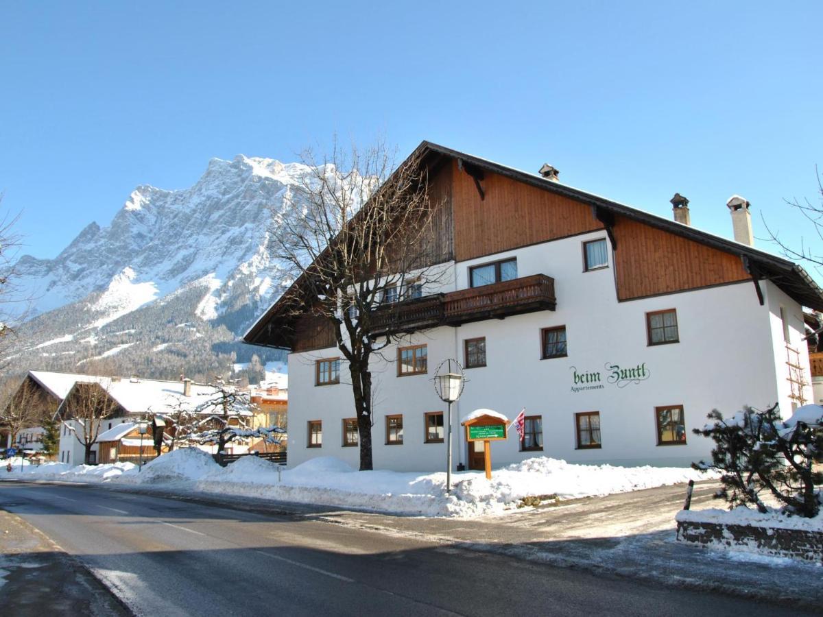Beim Zuntl I Apartment Ehrwald Bagian luar foto